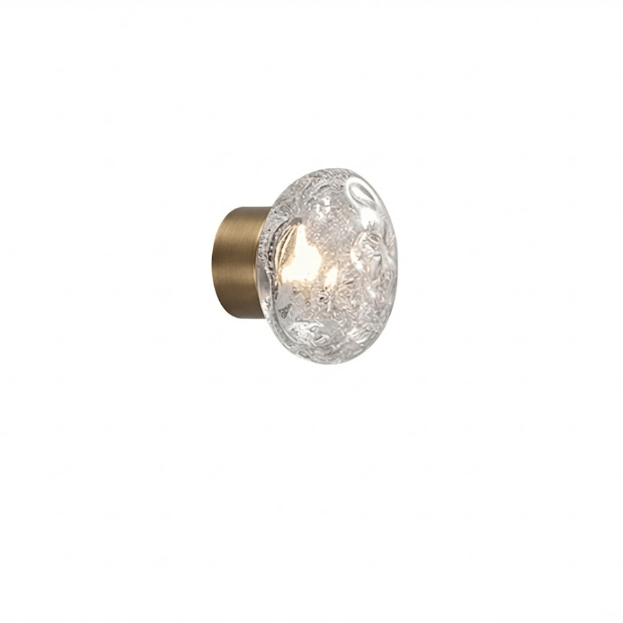 Orrin Molten Glass Wall Light, Hardwired Wall Sconce, detail 28