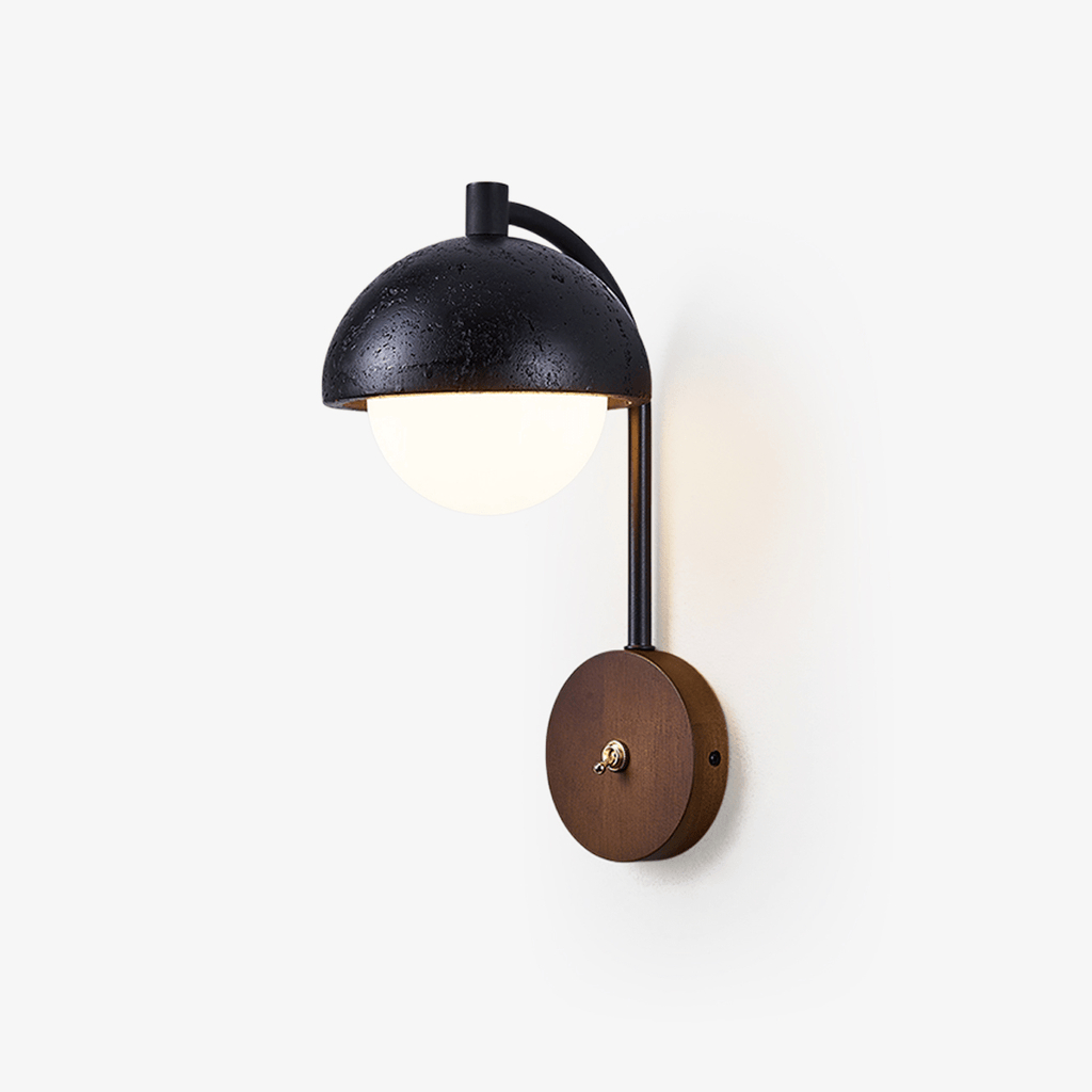 Morrow Dome Wall Light, Hardwired Wall Sconce, detail 2