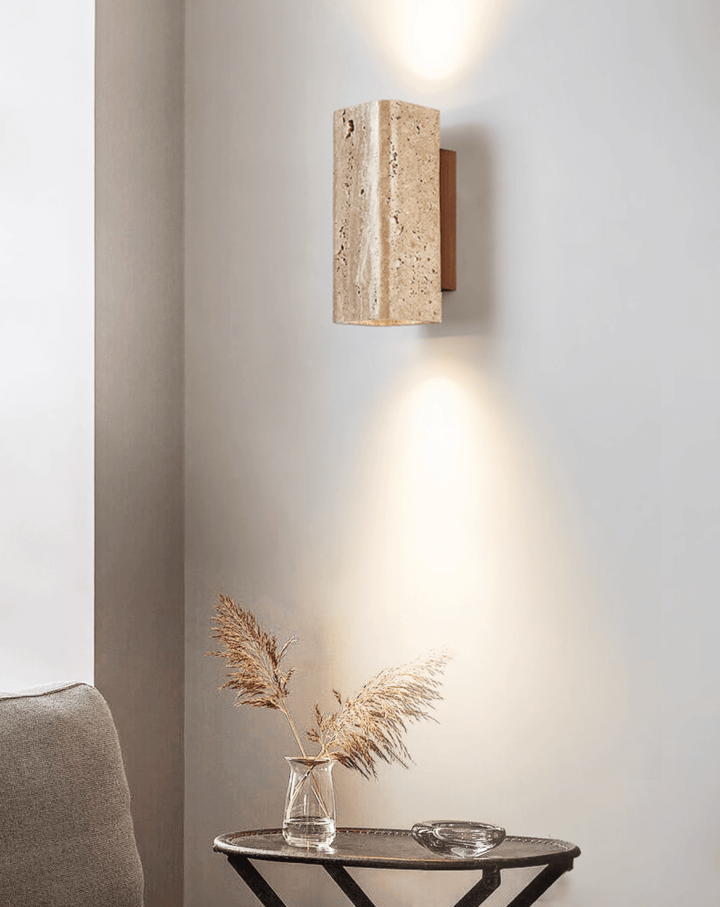 Tavora Arc Wall Light, Hardwired Wall Sconce, detail 9