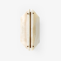 Onyxa Crest Alabaster Wall Light, Hardwired Wall Sconce, Metal, Dia 15cm x H 35cm
