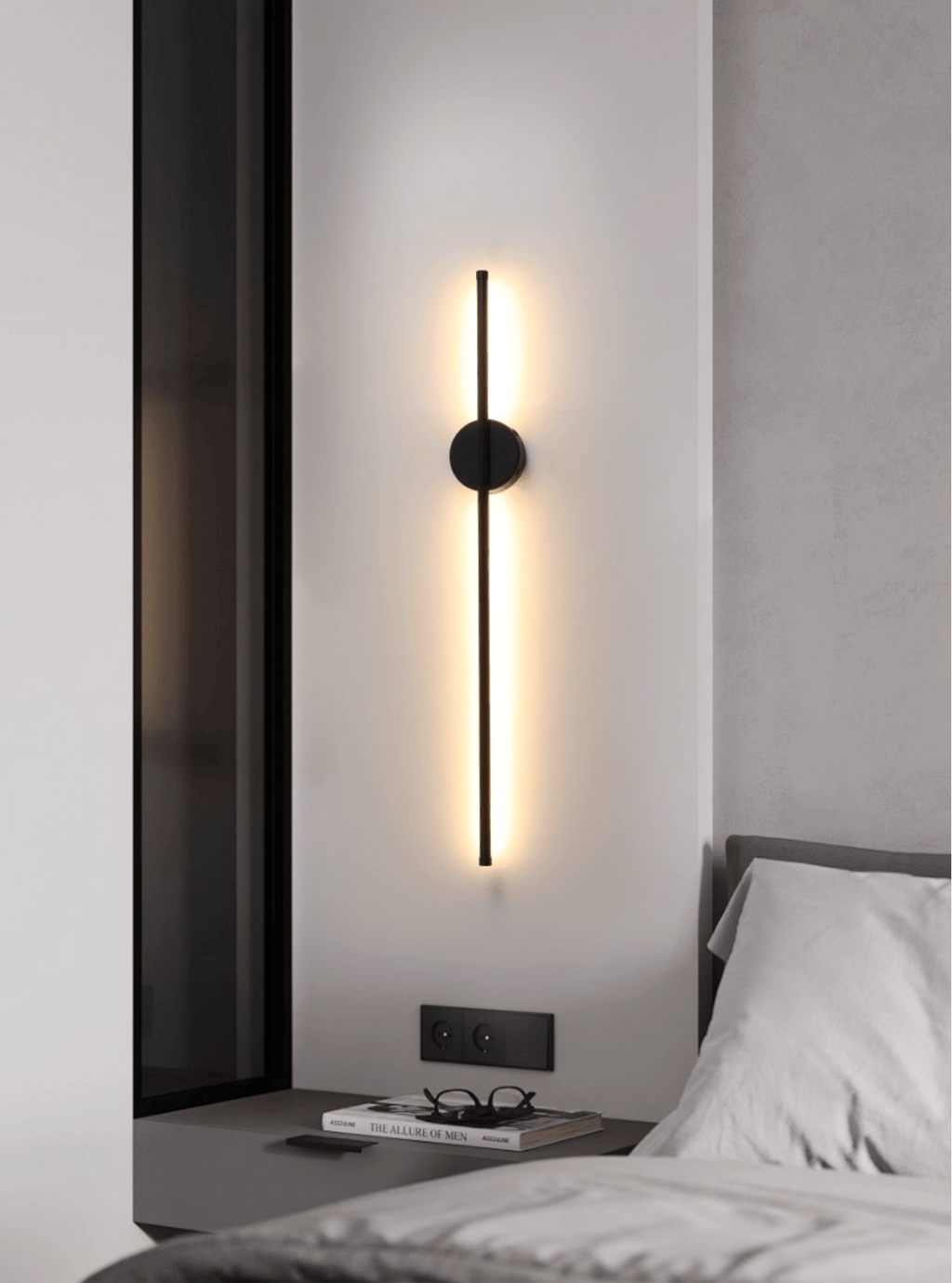 Linearo Rechargeable Wall Light, Bathroom Wall Sconce, detail 2