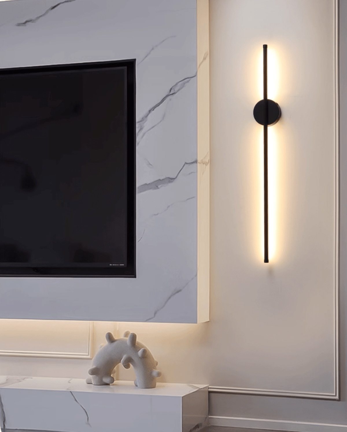 Linearo Rechargeable Wall Light, Bathroom Wall Sconce, detail 3