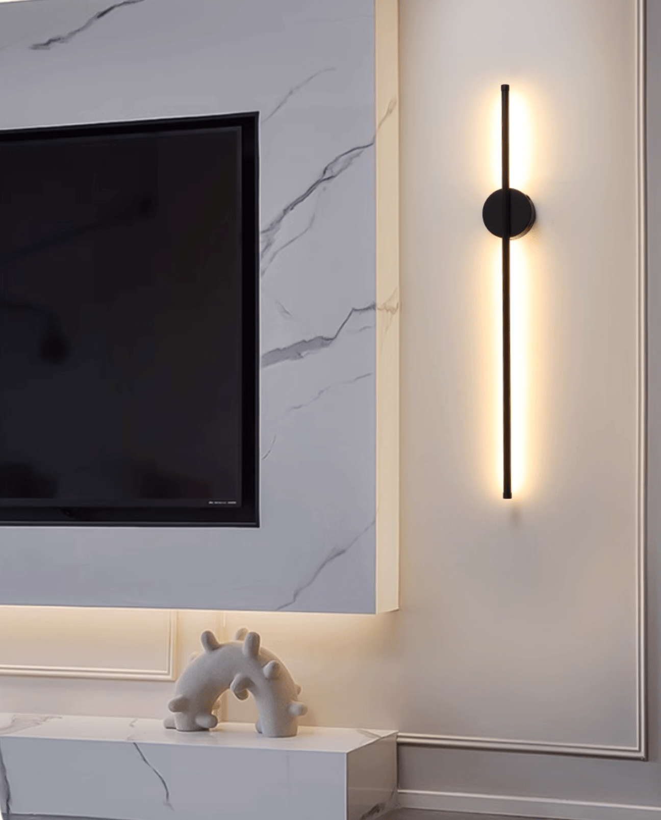 Linearo Rechargeable Wall Light, Bathroom Wall Sconce, detail 3
