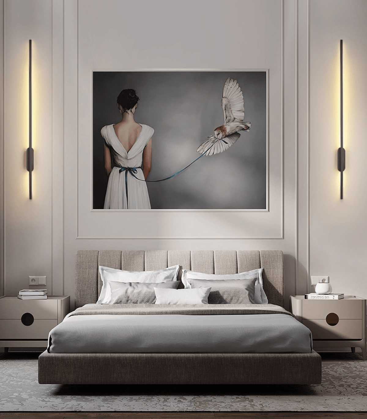 Volt Line Rechargeable Wall Light, Bathroom Wall Sconce, detail 5