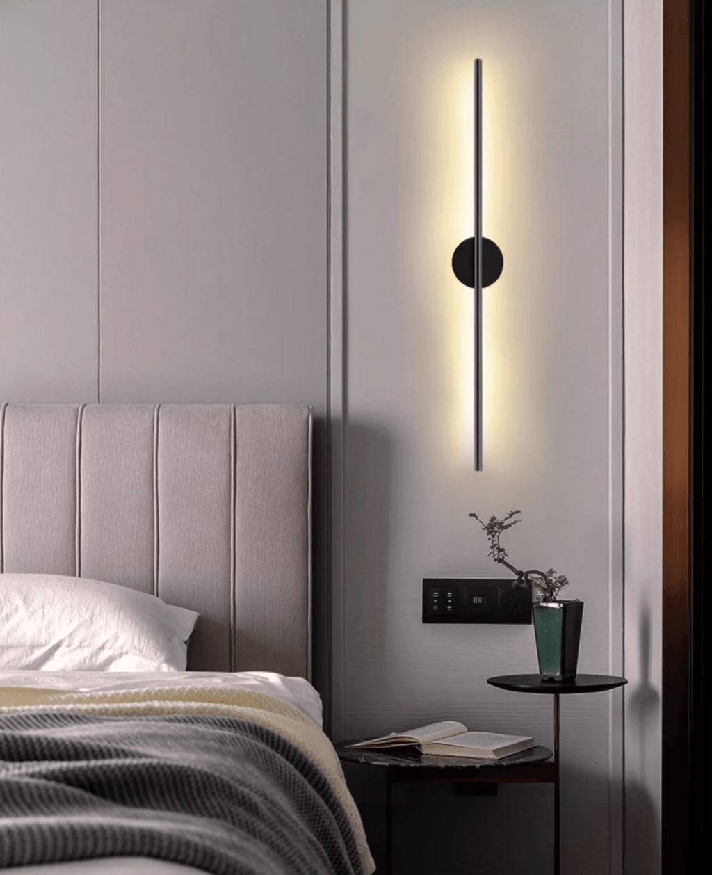Volt Line Rechargeable Wall Light, Bathroom Wall Sconce, detail 15