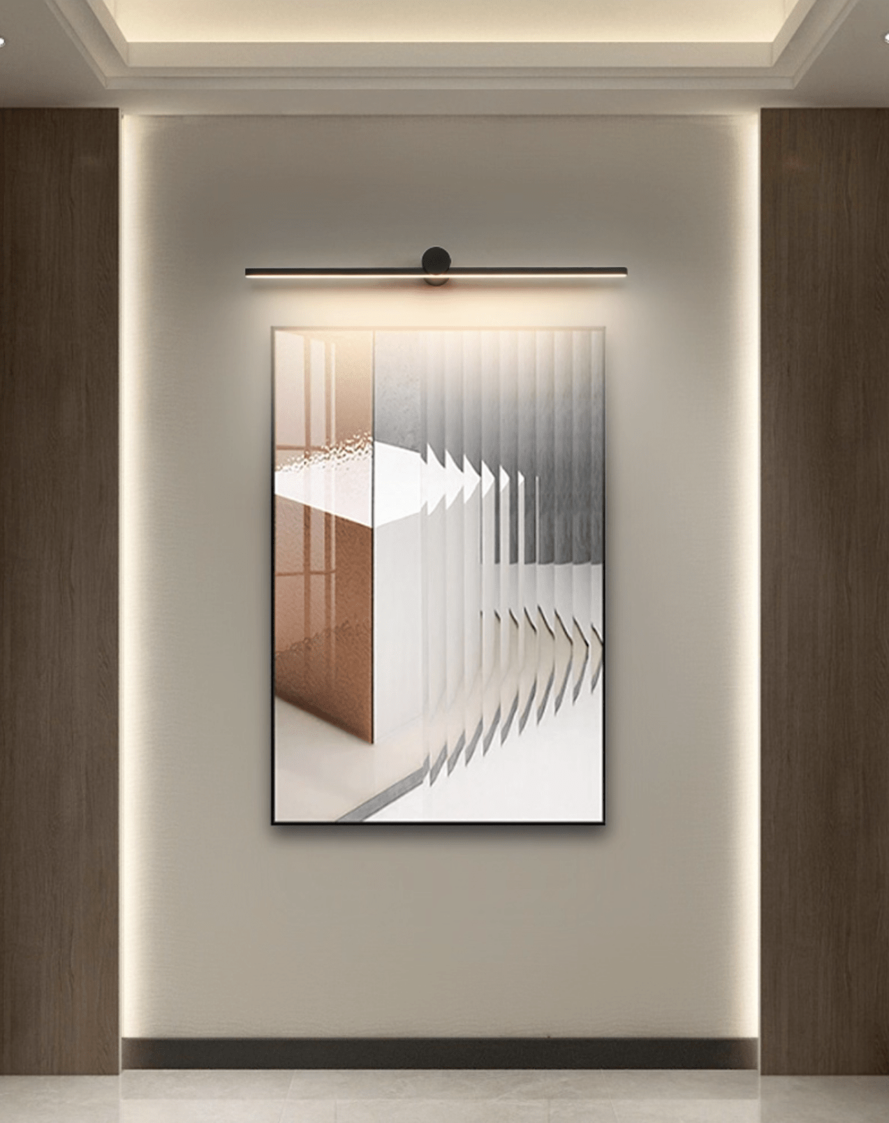 Lumen Trace Rechargeable Wall Light, Bathroom Wall Sconce, detail 9