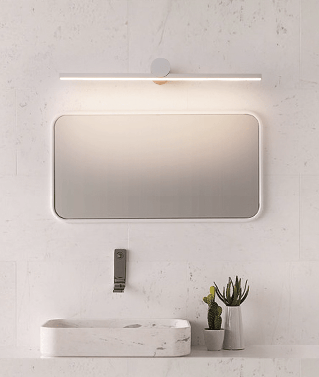 Lumen Trace Rechargeable Wall Light, Bathroom Wall Sconce, detail 10