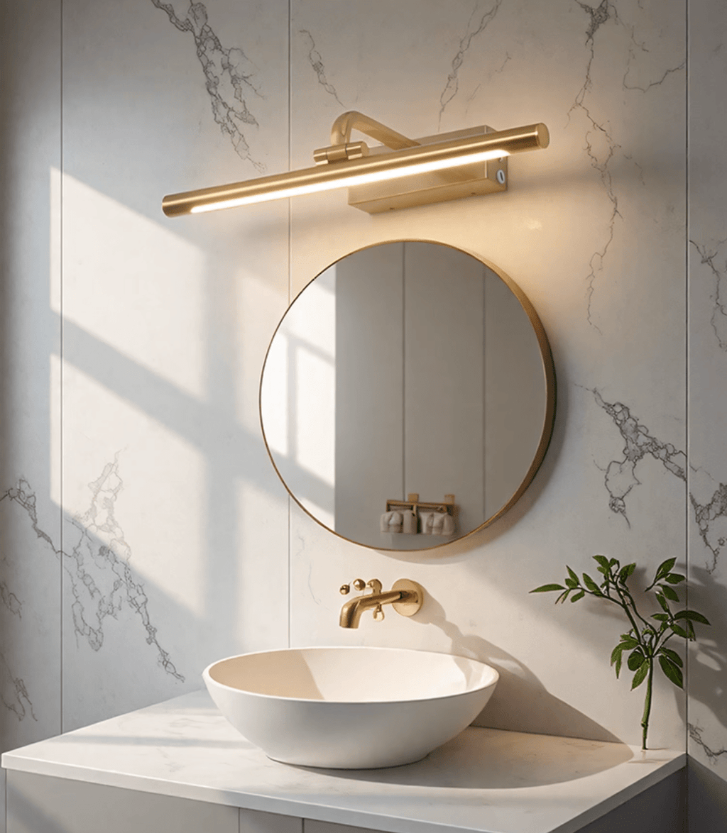 Brillan Frame Rechargeable Wall Light - Wall Lamp, Bathroom Wall Sconce, detail 6