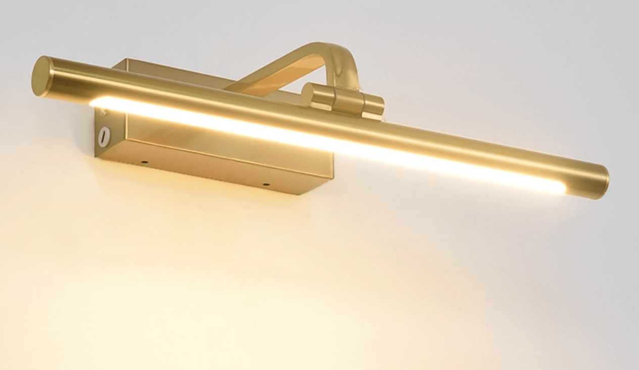 Brillan Frame Rechargeable Wall Light - L 17cm x H 6cm Metal, Bathroom Wall Sconce, detail 8