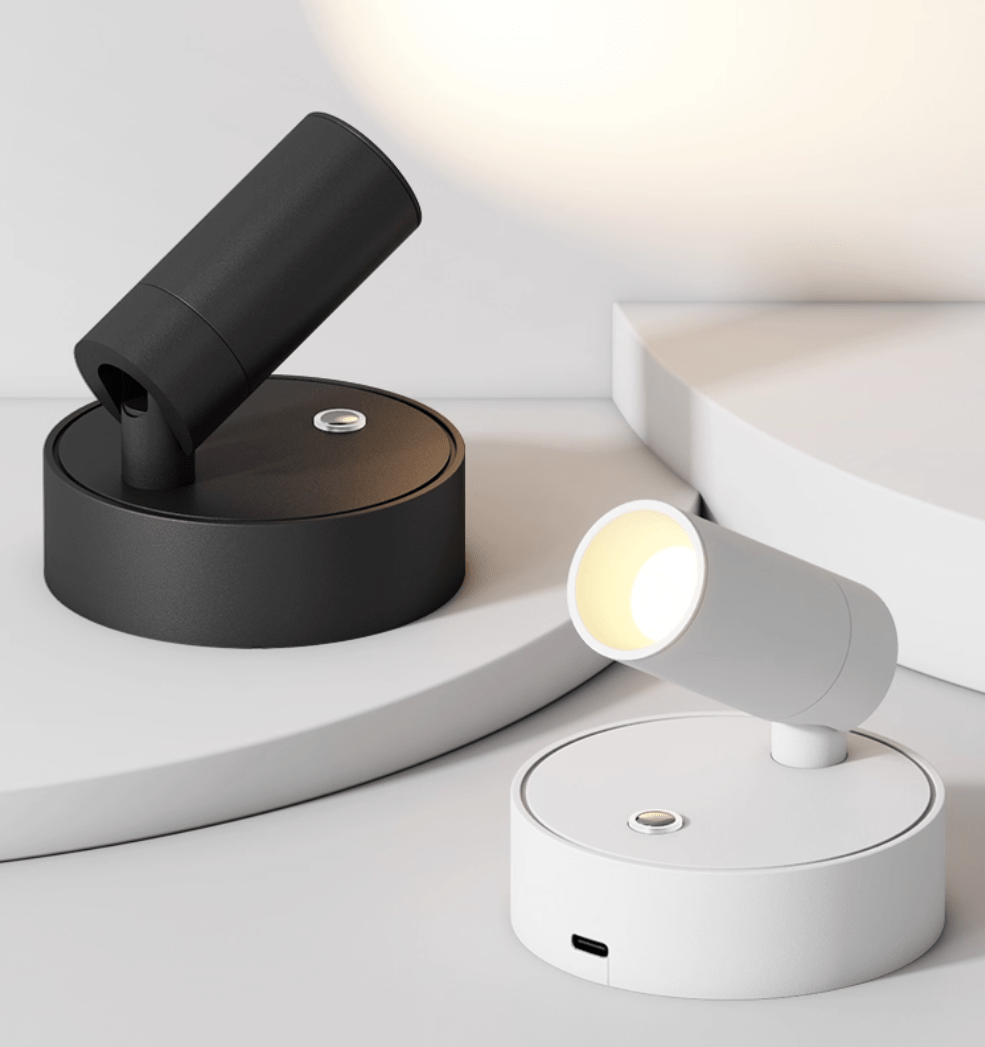 Luma Pivot Rechargeable Wall Light, Bathroom Wall Sconce, detail 5