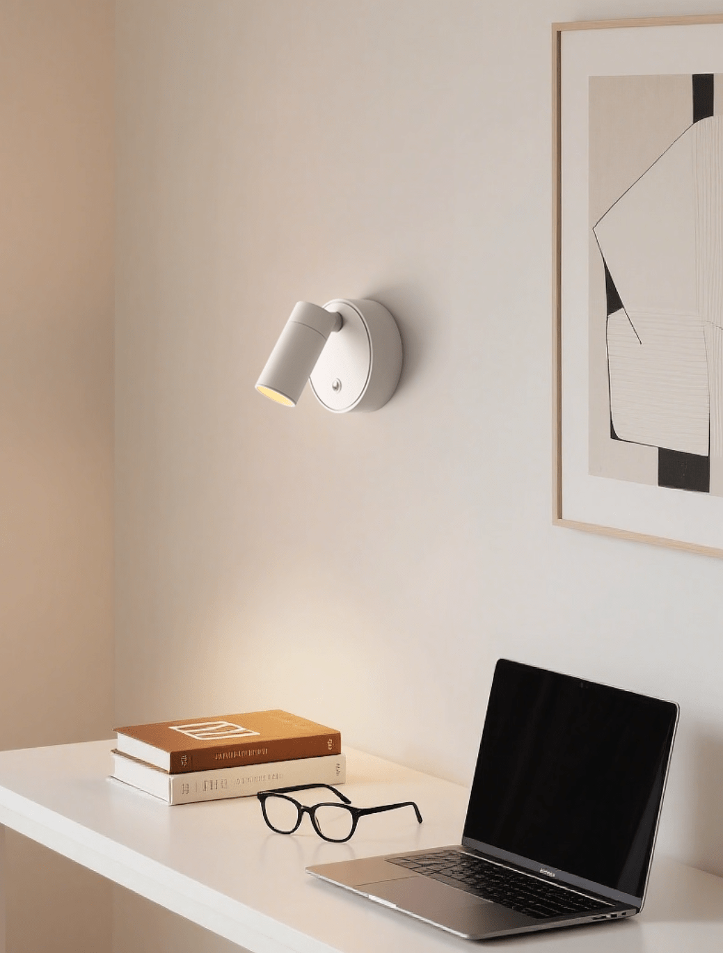 Luma Pivot Rechargeable Wall Light, Bathroom Wall Sconce, detail 8