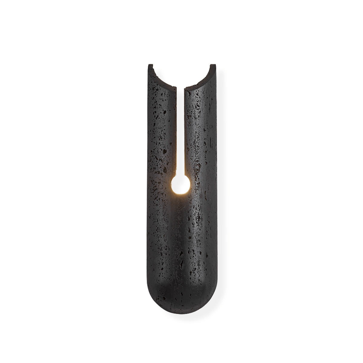 Vulca Split Stone Wall Light, Hardwired Wall Sconce, detail 17