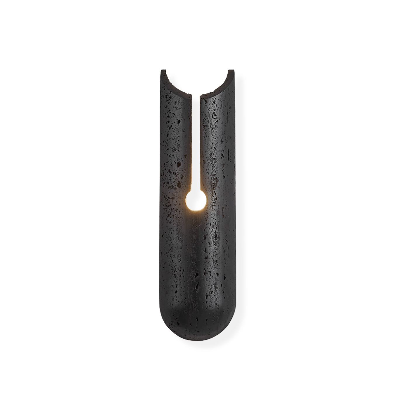 Vulca Split Stone Wall Light, Hardwired Wall Sconce, detail 17