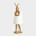 Hare Silhouette Table Light, Bedside Table Lamp, Metal, Dia 25cm x H 60cm