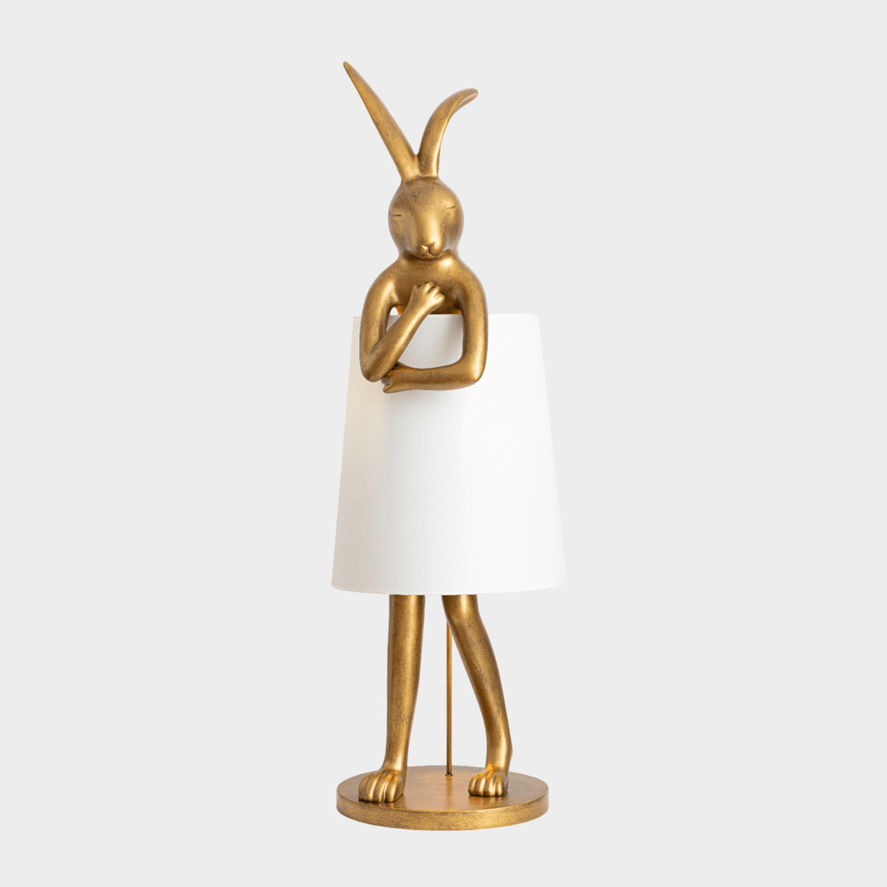 Hare Silhouette Table Light, Bedside Table Lamp, Metal, Dia 25cm x H 60cm