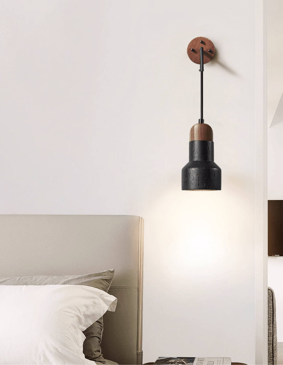 Vulkan Drop Wall Light, Hardwired Wall Sconce, detail 10