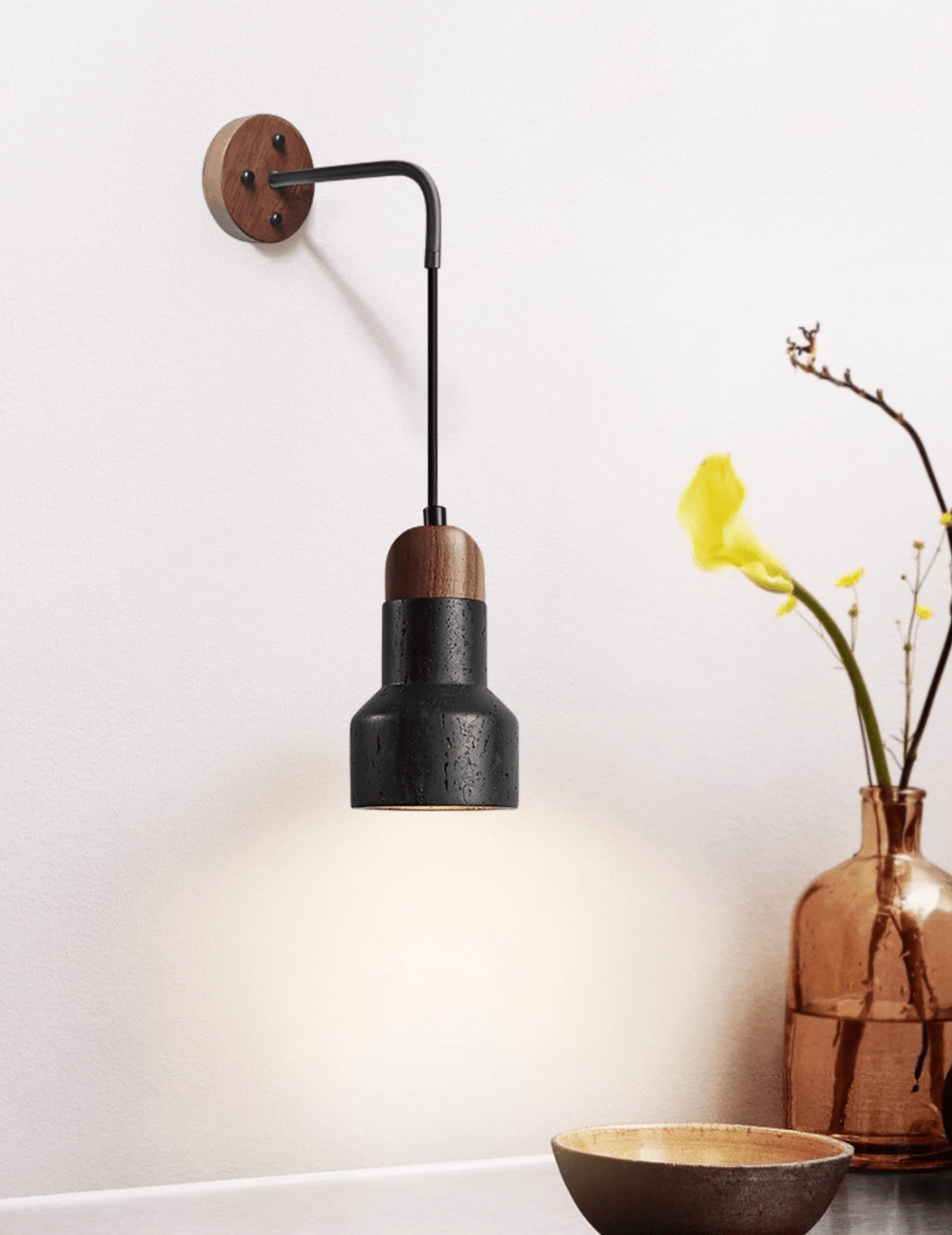 Vulkan Drop Wall Light, Hardwired Wall Sconce, detail 11