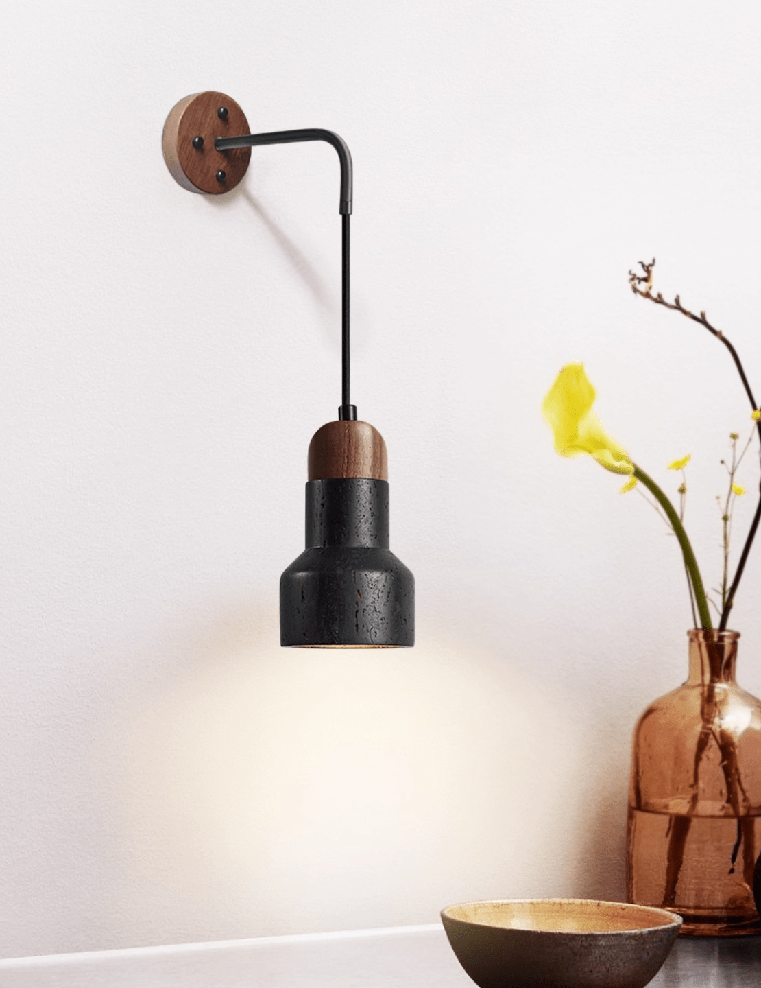 Vulkan Drop Wall Light, Hardwired Wall Sconce, detail 11