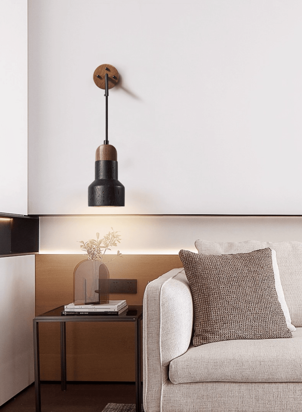 Vulkan Drop Wall Light, Hardwired Wall Sconce, detail 12