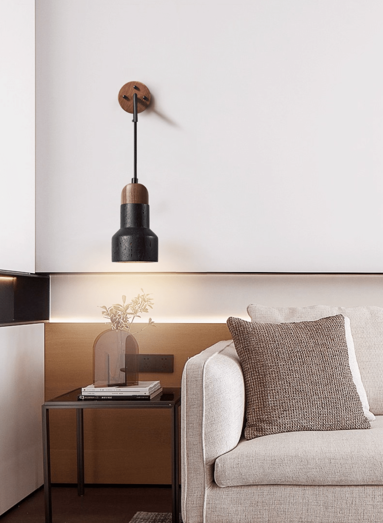 Vulkan Drop Wall Light, Hardwired Wall Sconce, detail 12