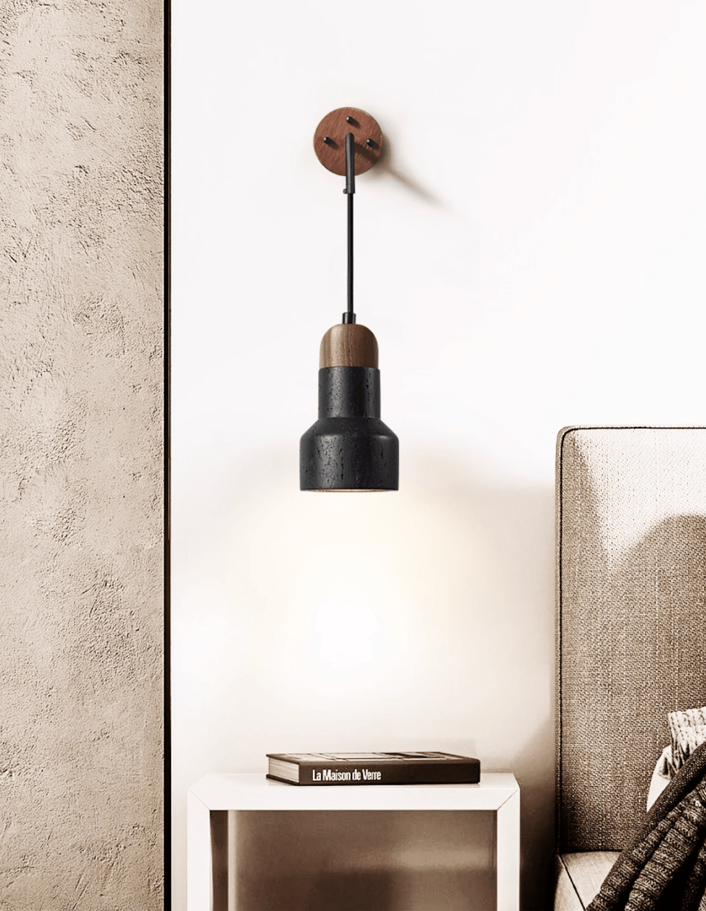 Vulkan Drop Wall Light, Hardwired Wall Sconce, detail 13
