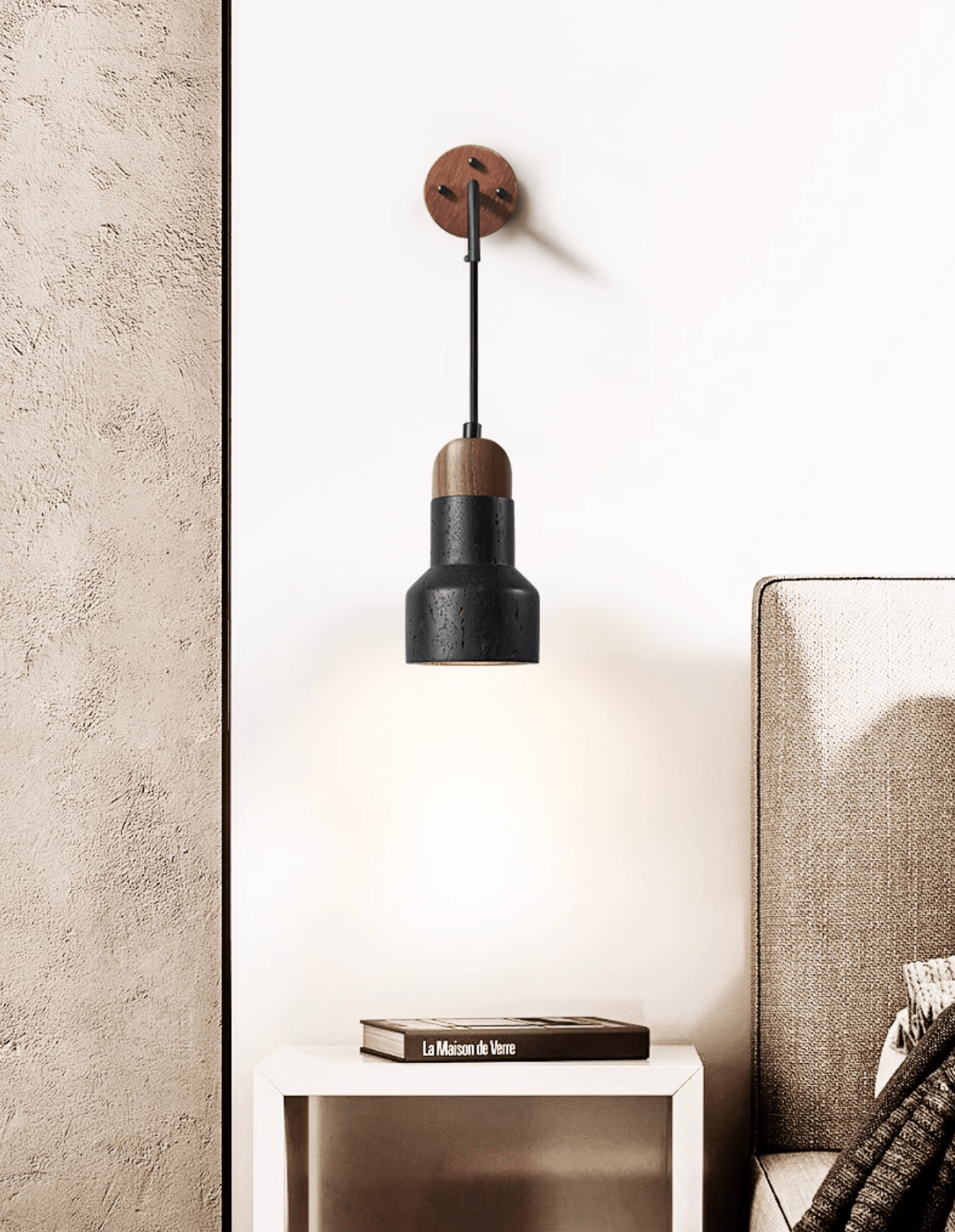 Vulkan Drop Wall Light, Hardwired Wall Sconce, detail 13