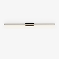 Lineora Wall Light, Hardwired Wall Sconce, Metal, Dia 1cm x L 60cm