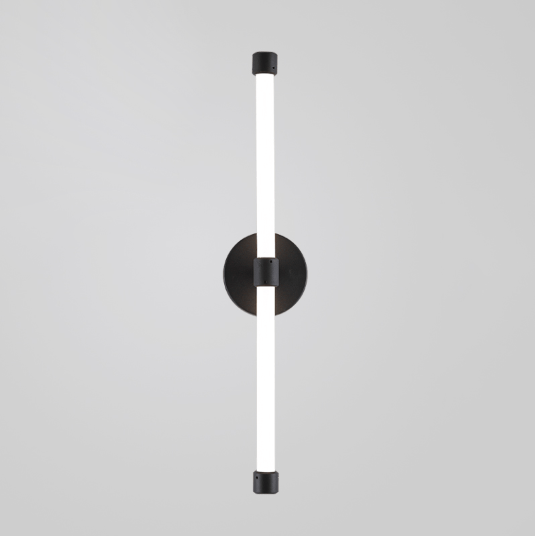 Brilline Vertical Wall Light, Hardwired Wall Sconce, Metal, Dia 10cm x L 60cm