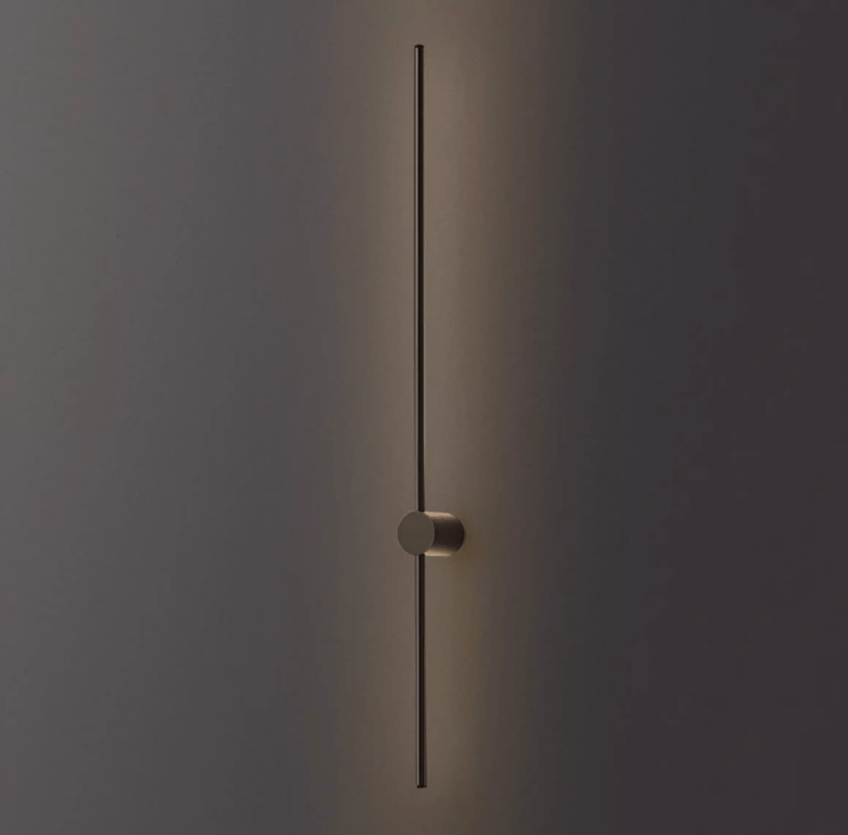 Luma Rod Portable Rechargeable Wall Light - Dia 10cm x L 60cm Metal, Bathroom Wall Sconce, detail 11