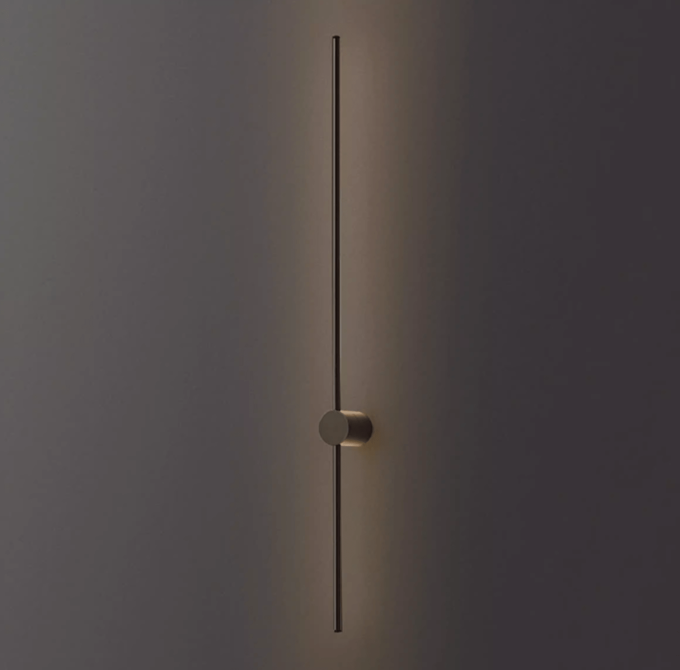 Luma Rod Portable Rechargeable Wall Light - Dia 10cm x L 60cm Metal, Bathroom Wall Sconce, detail 11