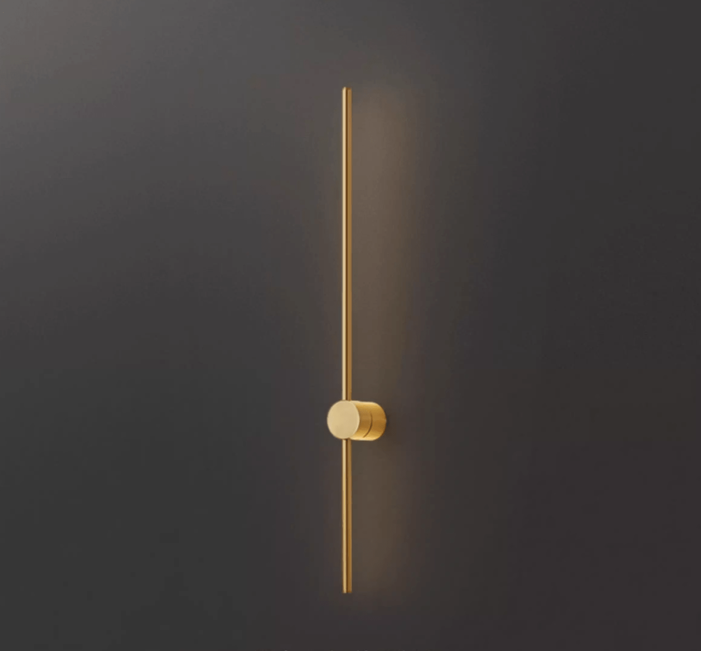 Luma Rod Portable Rechargeable Wall Light - Dia 10cm x L 60cm Metal, Bathroom Wall Sconce, detail 16