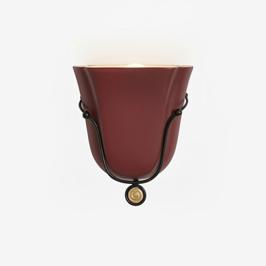 Solenne Shell Wall Light, Hardwired Wall Sconce, detail 39