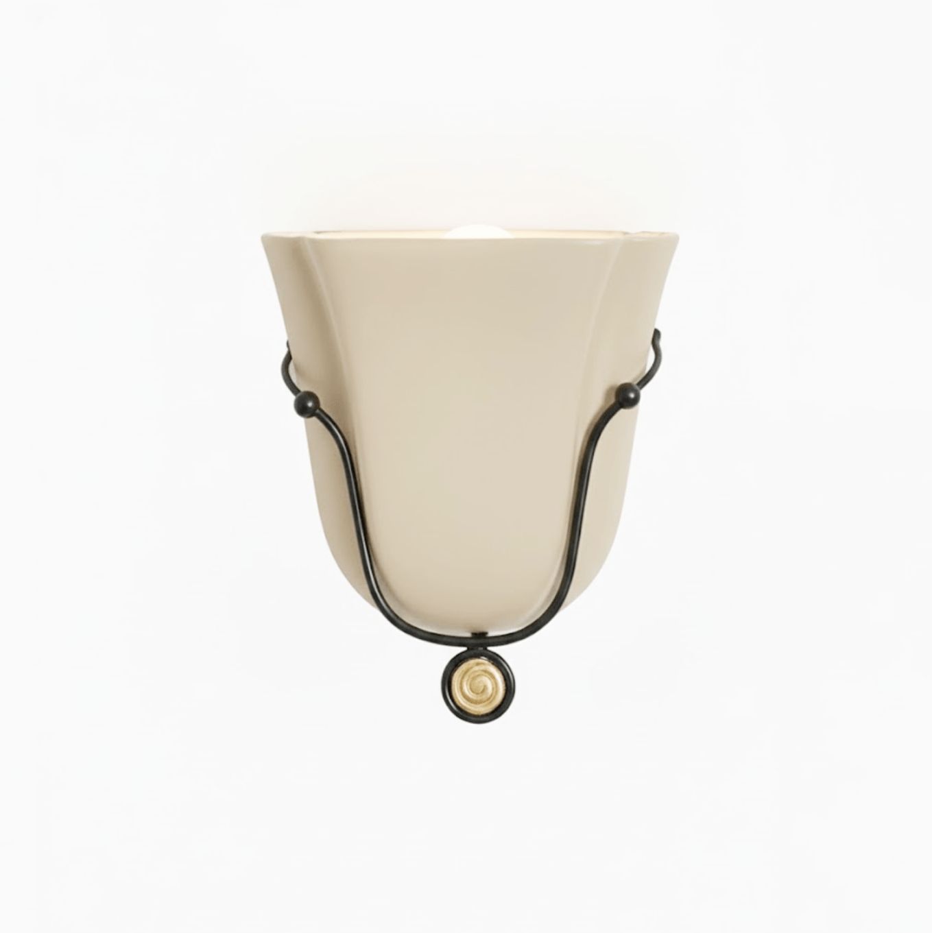 Solenne Shell Wall Light, Hardwired Wall Sconce, detail 40