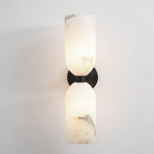 Alabaster Nexus Wall Light, Hardwired Wall Sconce, detail 32