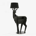 Cervus Deep Floor Light, Floor Lamp, Wood, W 89cm x H 145cm