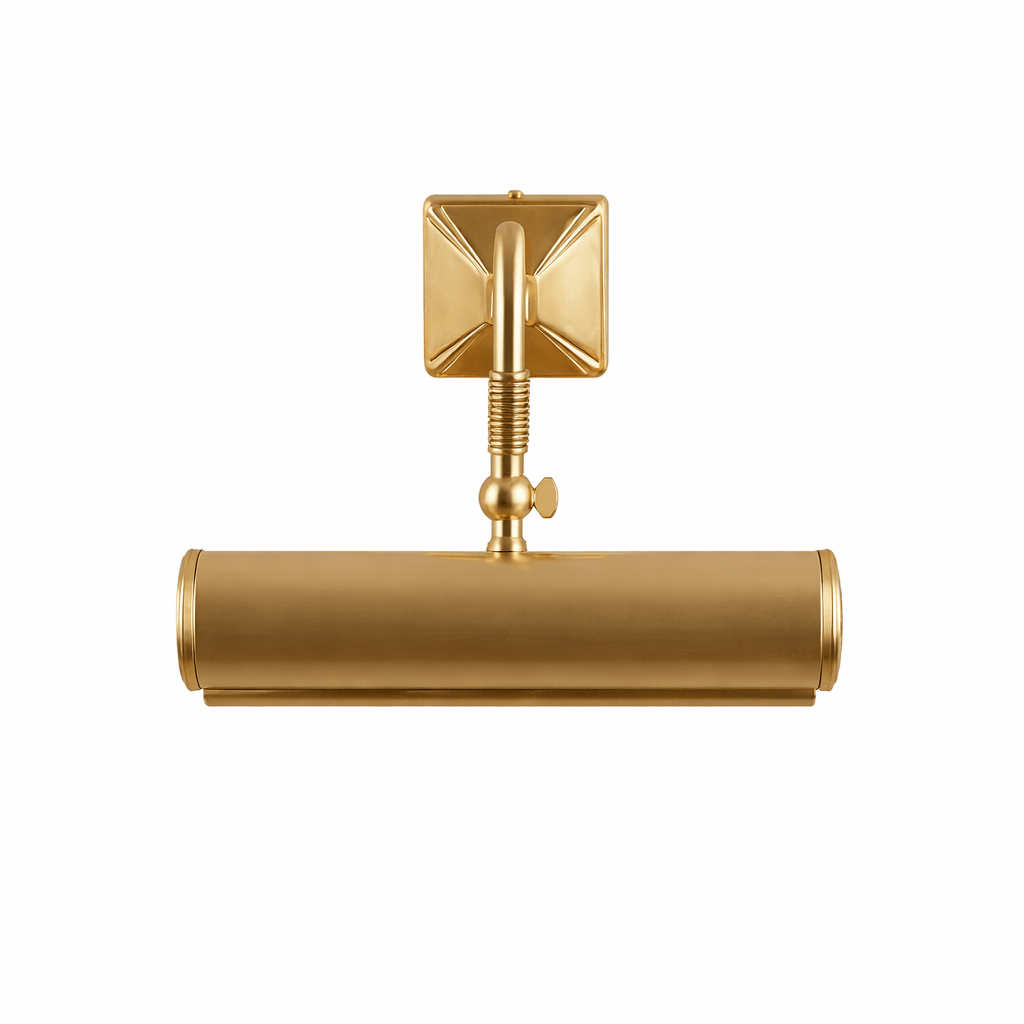 Lawson Brass Wall Light, Hardwired Wall Sconce, Metal, L 20cm x H 15cm