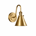 Oliver Wall Light, Hardwired Wall Sconce, Metal, L 13.5cm x H 23cm