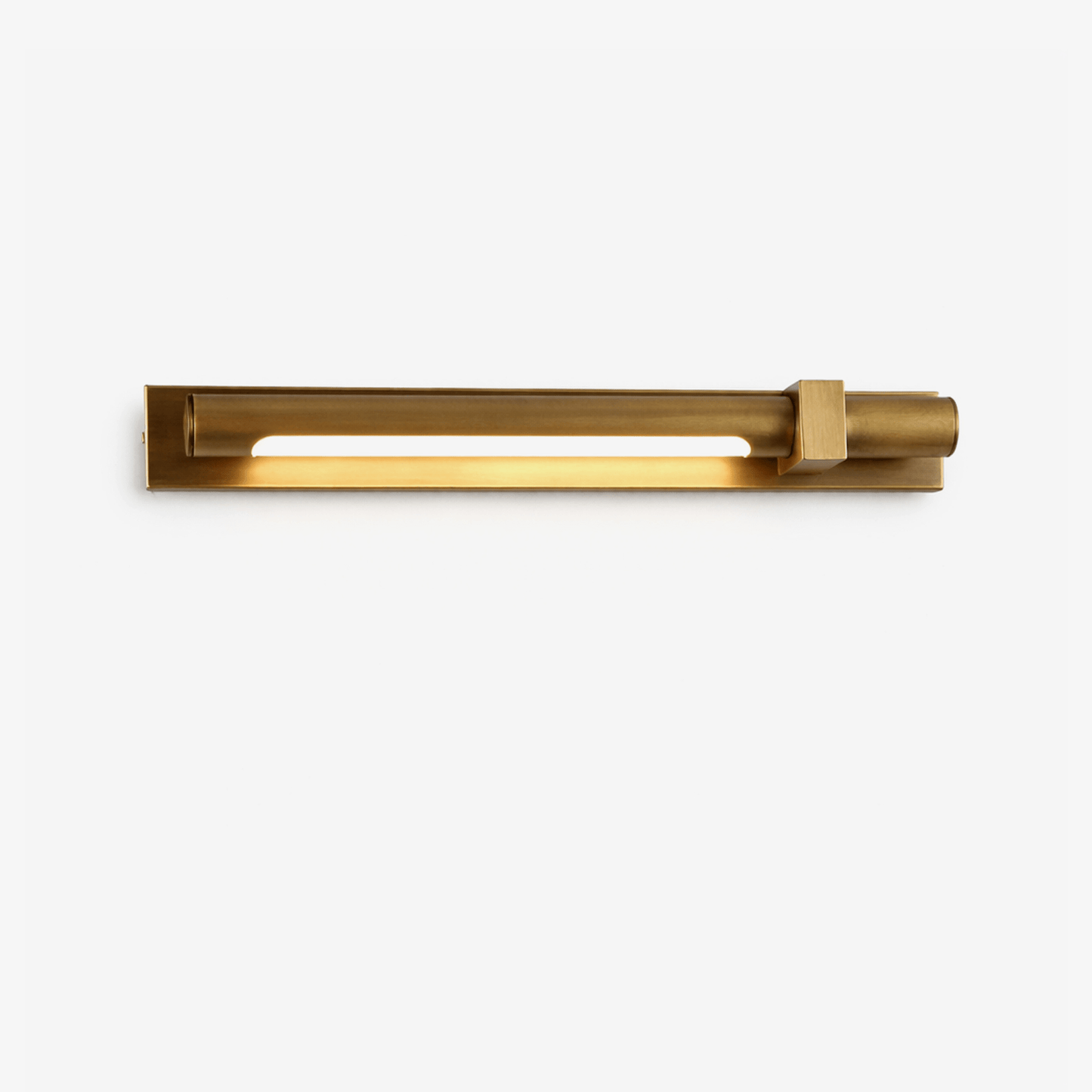 Emmett Wall Light, Hardwired Wall Sconce, Brass, L 36cm x H 5cm