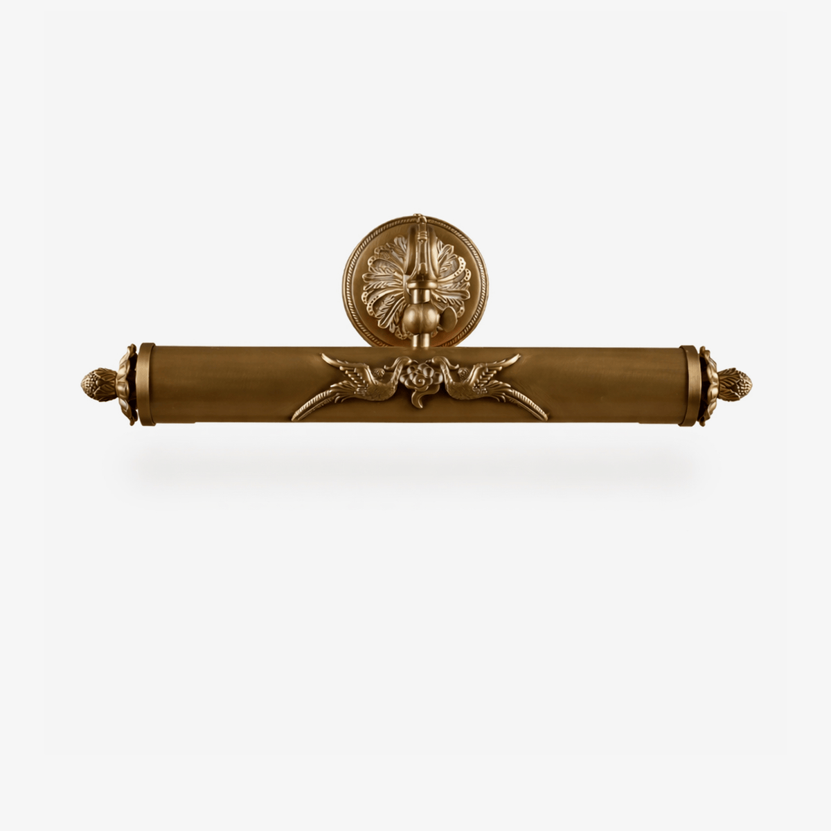 Florence Brass Wall Light, Hardwired Wall Sconce, detail 2