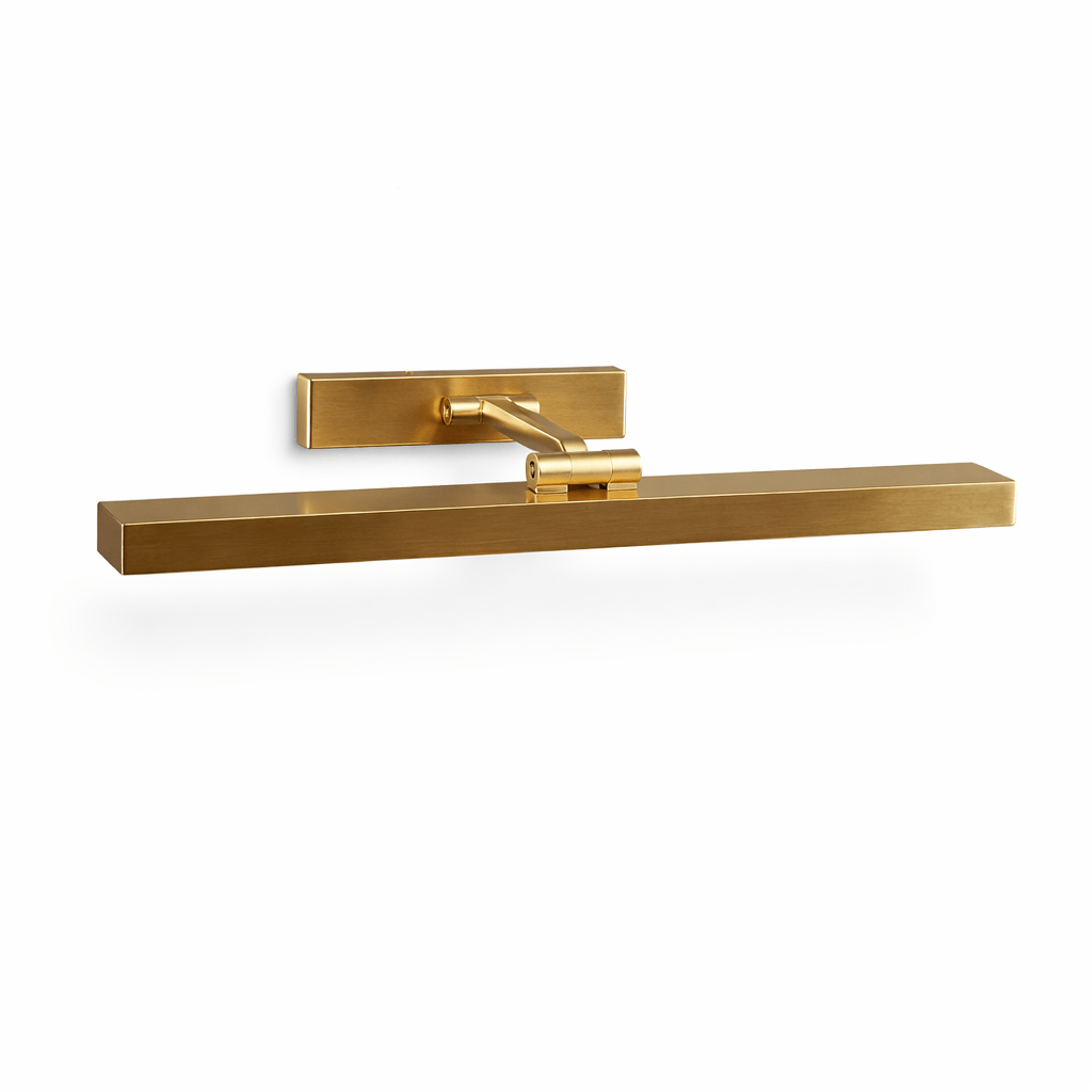 Avery Brass Wall Light, Hardwired Wall Sconce, detail 6