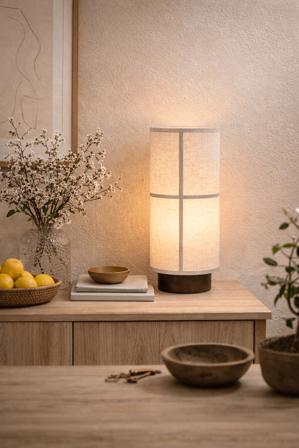 Kanso Glow Rechargeable Table Light, Bedside Table Lamp, detail 2