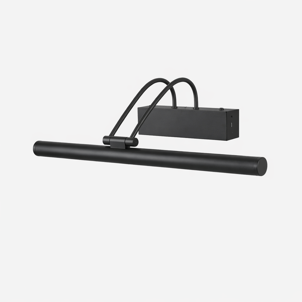 Aureon Linear Rechargeable Wall Light, Bathroom Wall Sconce, Metal, L 40cm x H 13cm x Depth 19cm