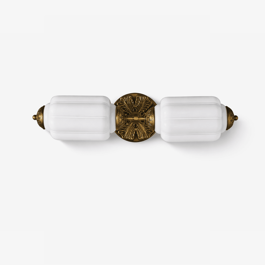 Elliot Glass Wall Light, Hardwired Wall Sconce, detail 2