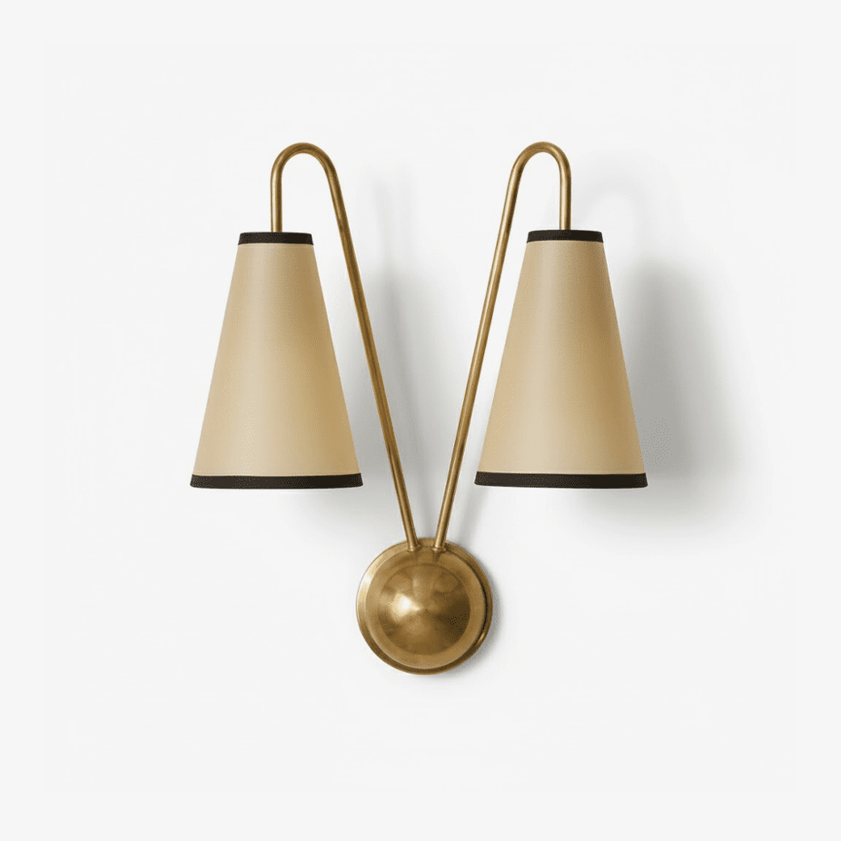 Vireo Twin Wall Light, Hardwired Wall Sconce, detail 17