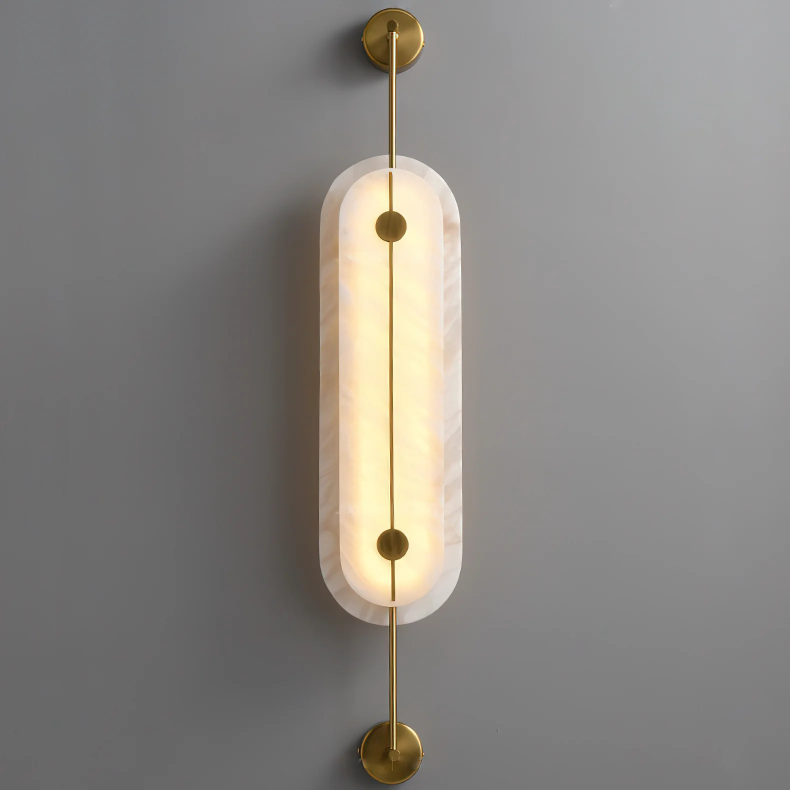 Solvane Alabaster Wall Light - Wall Lamp, Hardwired Wall Sconce, detail 18
