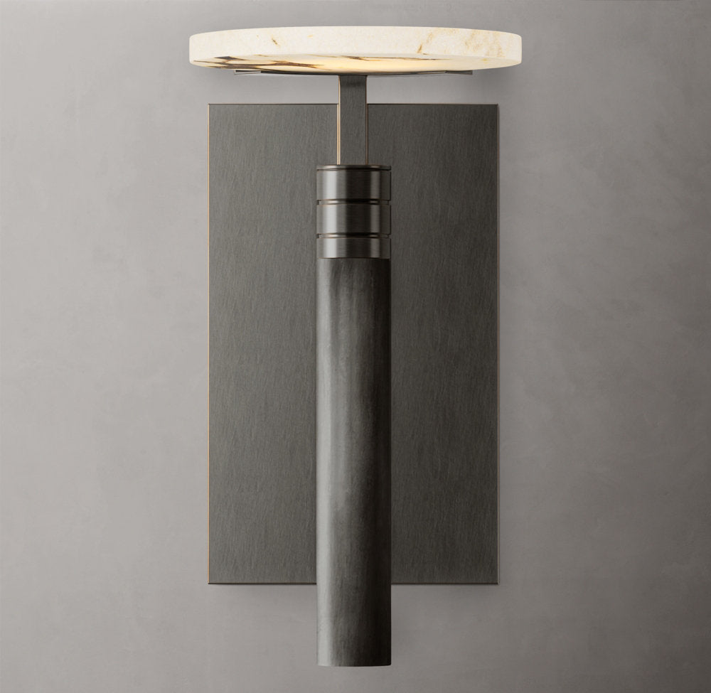 M└lange Disc Wall Light, Bathroom Wall Sconce, detail 6