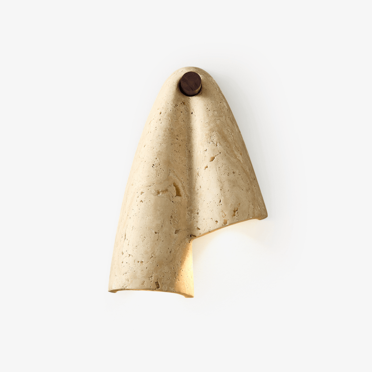 Velo Draped Stone Wall Light, Hardwired Wall Sconce, detail 2