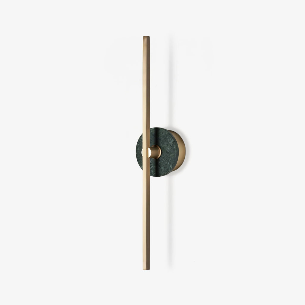 Zylaro Stone Wall Light, Hardwired Wall Sconce, Metal, Dia 12cm x H 55cm