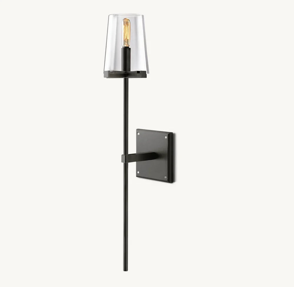 Pauillac Torch Wall Light, Bedroom Wall Sconce, detail 9
