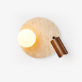 Lunara Duo Wall Light, Hardwired Wall Sconce, Metal, Dia 25cm x H 25cm